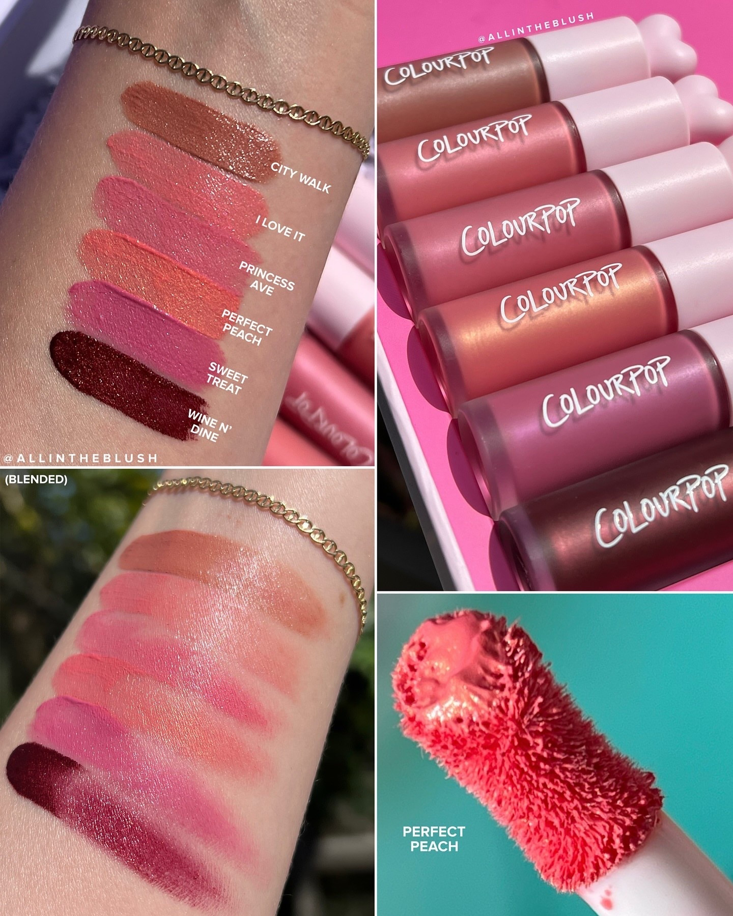 Swatching ColourPop’s Liquid Blushes with pearl finishes✨

#LTKootd #LTKgrwm #LTKBeauty