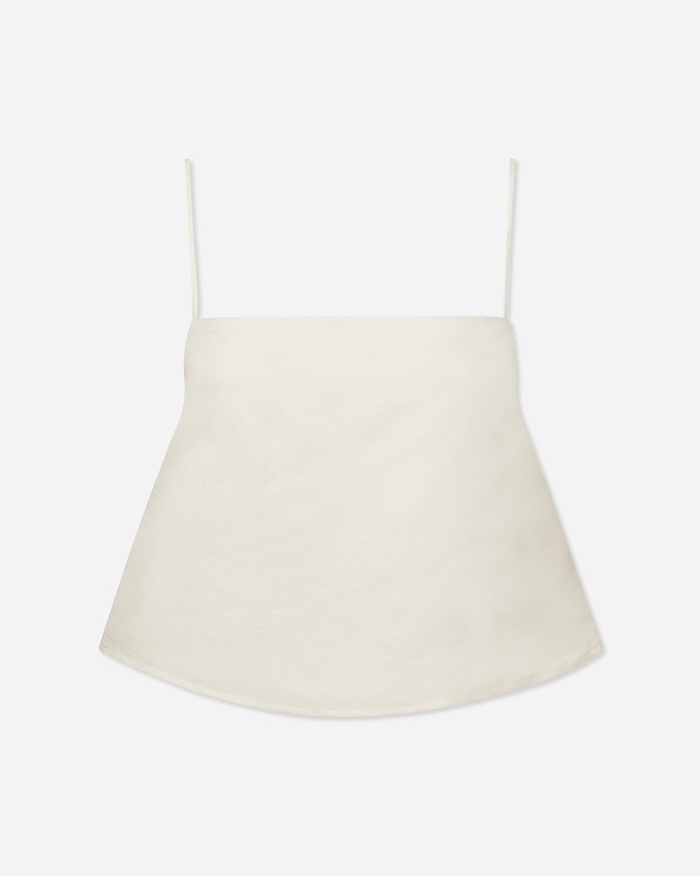 Onia air linen-blend squareneck tank top | J. Crew US