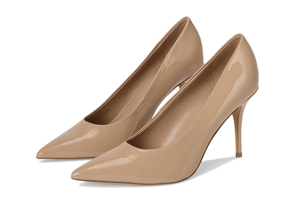 Calvin Klein Leciey Women's Shoes Taupe Patent : 7 M, Synthetic | Zappos