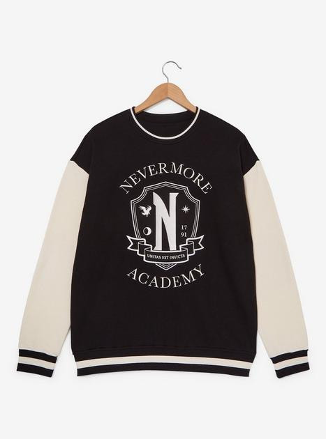 Wednesday Nevermore Academy Crest Crewneck - BoxLunch Exclusive | BoxLunch