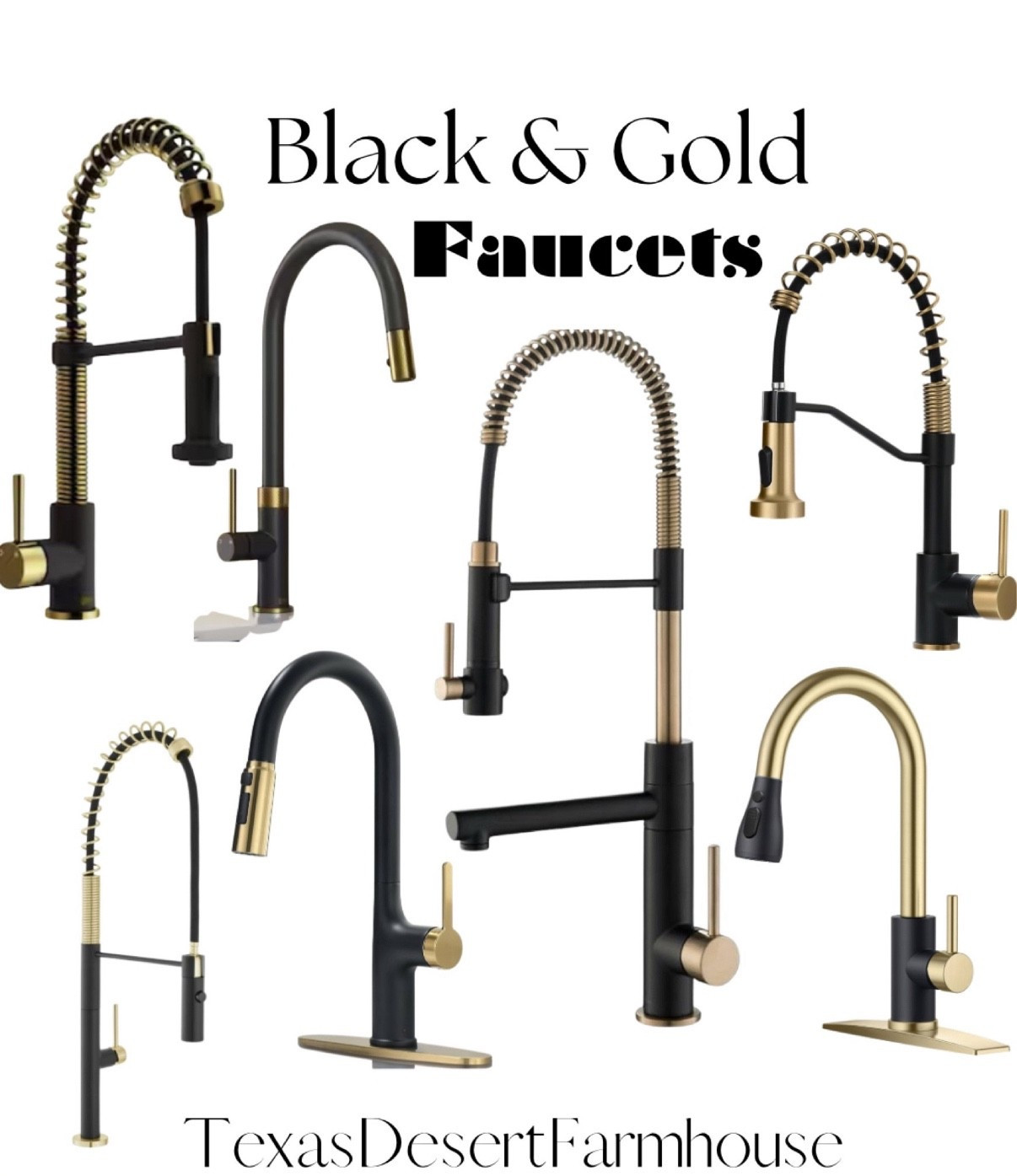 Black & Gold Pull Down Kitchen Faucets

AIMADI Black Faucet Kitchen,Commercial Black Gold Kitchen Faucet Matte Black Modern Single Handle Kitchen Faucet with Pull Down Sprayer for Rv Farmhouse Camper

Kitchen Faucets, Black and Gold Kitchen Faucet with Pull Down Sprayer, High Arc Stainless Steel Kitchen Sink Faucet, Modern Brass Kitchen Faucet 1 or 3 Hole, Brushed Gold/Matte Black

Kraus KPF-1603BGMB Artec Pro 2-Function Commercial Style Pre-Rinse Kitchen Faucet with Pull-Down Spring Spout and Pot Filler, Brushed Gold/Matte Black

FORIOUS Kitchen Faucet with Pull Down Sprayer, Kitchen Sink Faucet with Deck Plate, High Arc Single Handle Kitchen Faucets, Commercial Industrial Stainless Steel Faucet for Sink 3 Hole, Black Gold

Swiss Madison Chalet Single Handle, Pull-Down Kitchen Faucet in Brushed Gold and Black

Bristol Single Handle Pull-Down Sprayer Kitchen Faucet in Matte Brushed Gold and Matte Black

#LTKhome #LTKmens #LTKfamily

#LTKHome #LTKMens #LTKSaleAlert