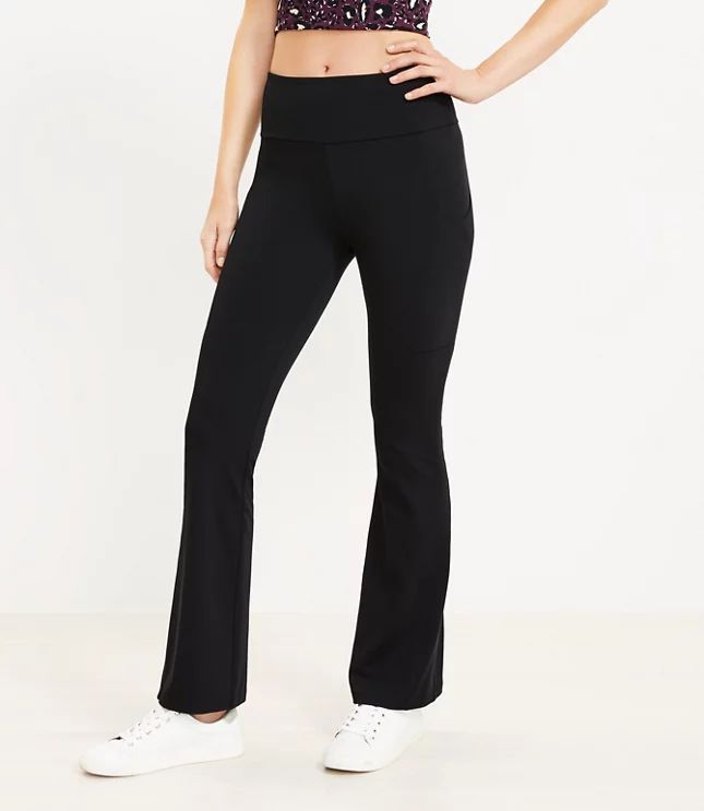 Lou & Grey Luvstretch Flare Pocket Pants | LOFT