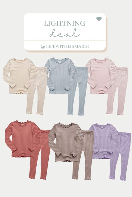 Lightning deal!!⚡️ Some of our favorite pajamas!!

#LTKfamily #LTKsalealert #LTKbaby
