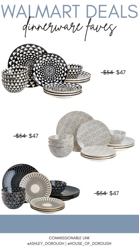 Our favorite dinnerware is on sale at Walmart! Great for a Thanksgiving or holiday dinner table! 

#LTKSeasonal #LTKHoliday #LTKsalealert