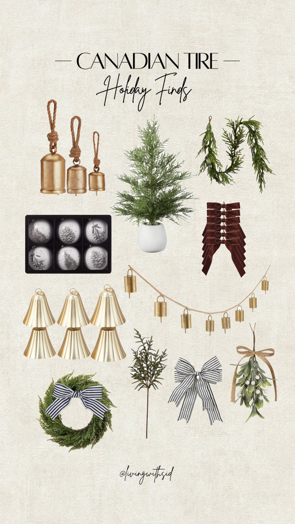 So many amazing and affordable holiday finds at Canadian Tire x Canvas collection. 
I love how they have so many neutral options for us neutral girlies! 🥰

Canadian Tire | Canadian blogger | Holiday season #christmasdecor #holidaydecor

#LTKsale #LTKcanada #LTKgiftguide