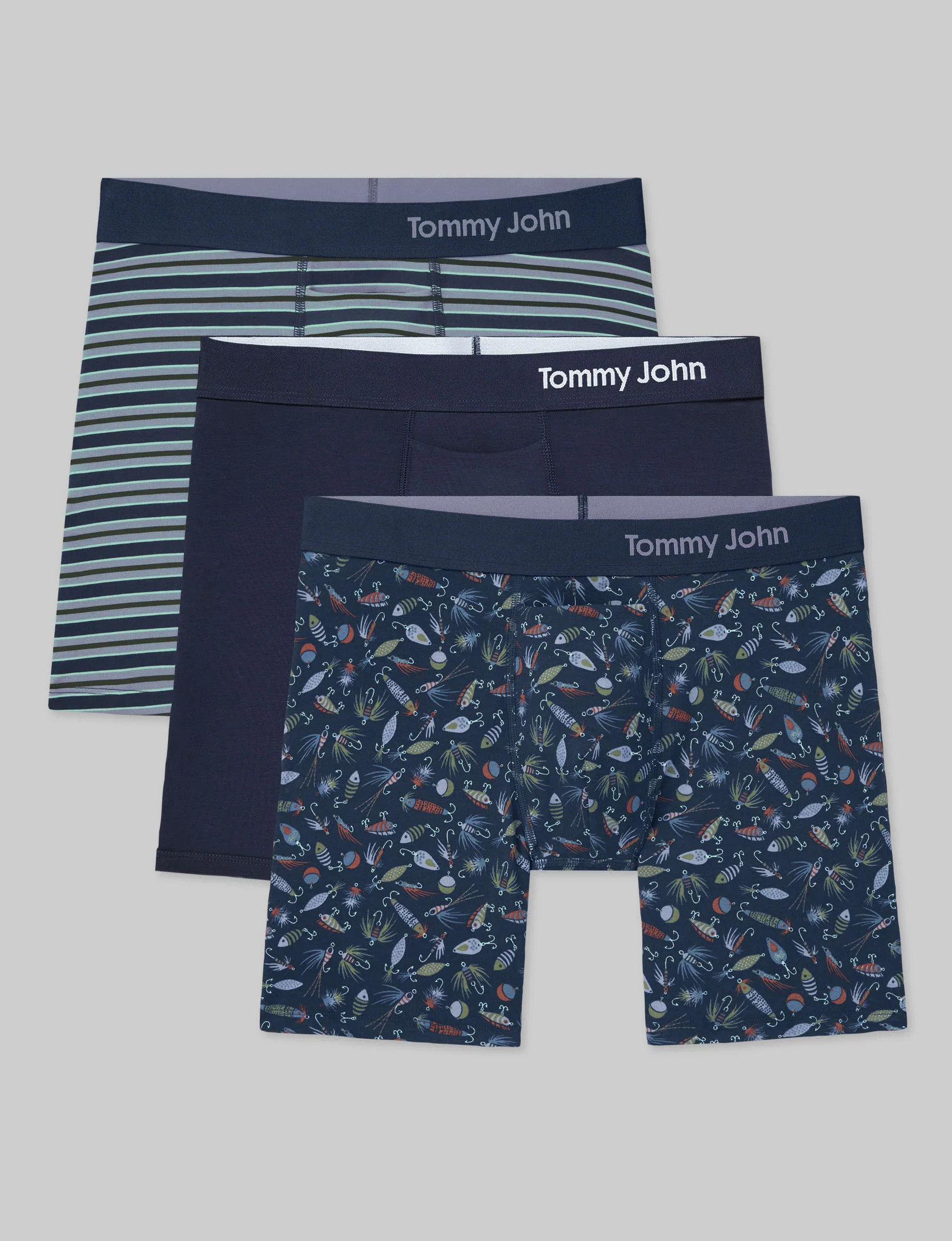 Cool Cotton Mid-Length Boxer Brief 6" (3-Pack) | Tommy John