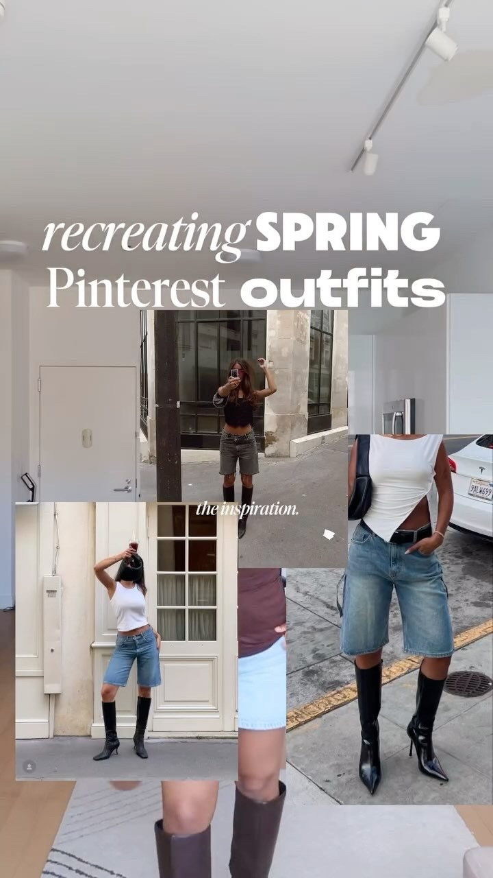 Pls bury me in Bermuda shorts and boots 🔗 on my LTK
*
*
Follow @krystalhdanielle for more fashion, styling, and theater teacher content 👩🏾‍🏫🎭
*
*
recreating Pinterest outfits, Pinterest outfits, spring outfits, outfit inspo 
#recreatingpinterestoutfits #pinterestinspired #pinterestoutfits #pinterestinspo #springoutfits #outfitinspo