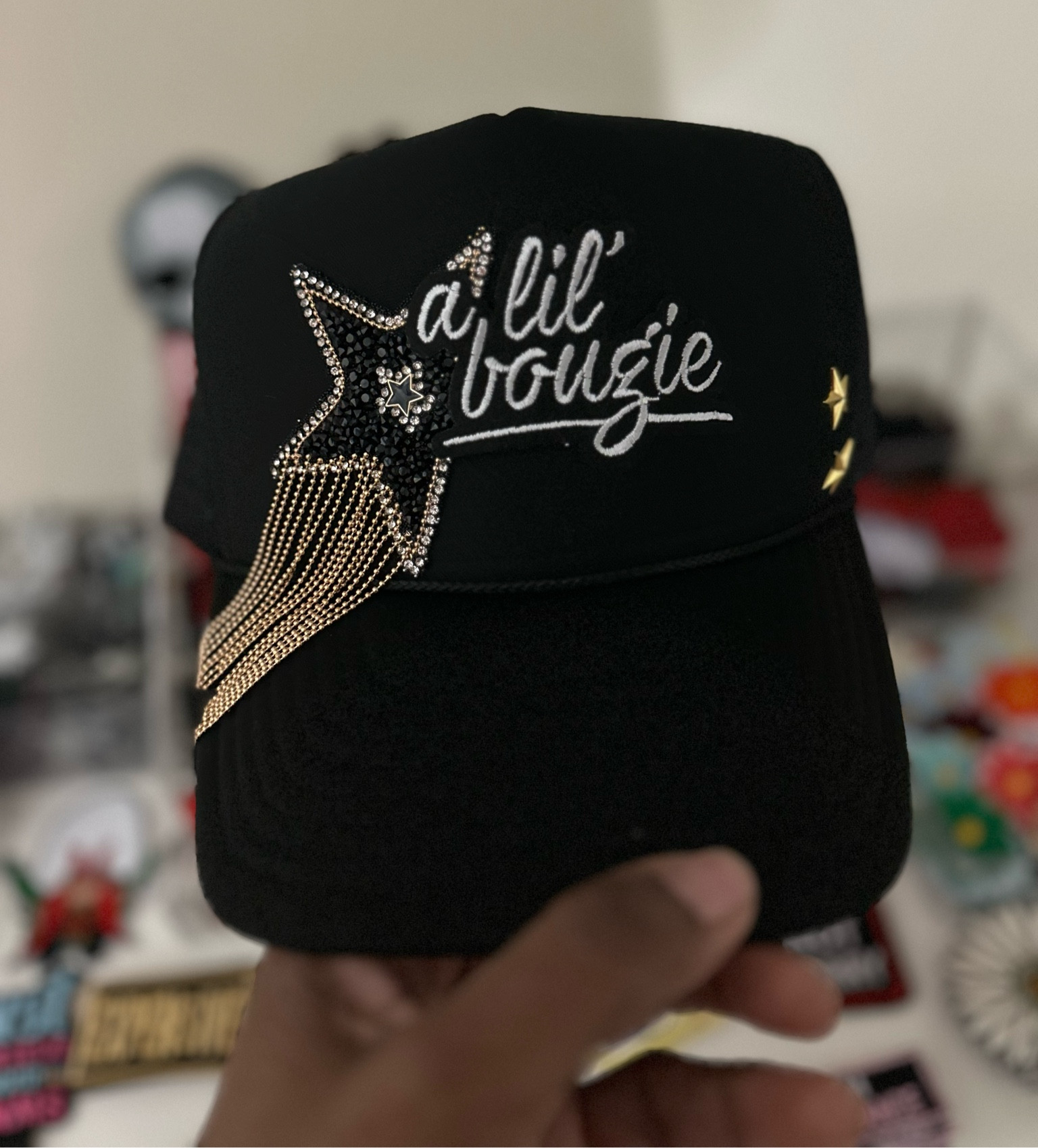Trucker Hat Bar - A lil bougie 🤏🏾
Be inspired to start your own hat bar  

#LTKstyletip #LTKfindsunder50 #LTKFestival