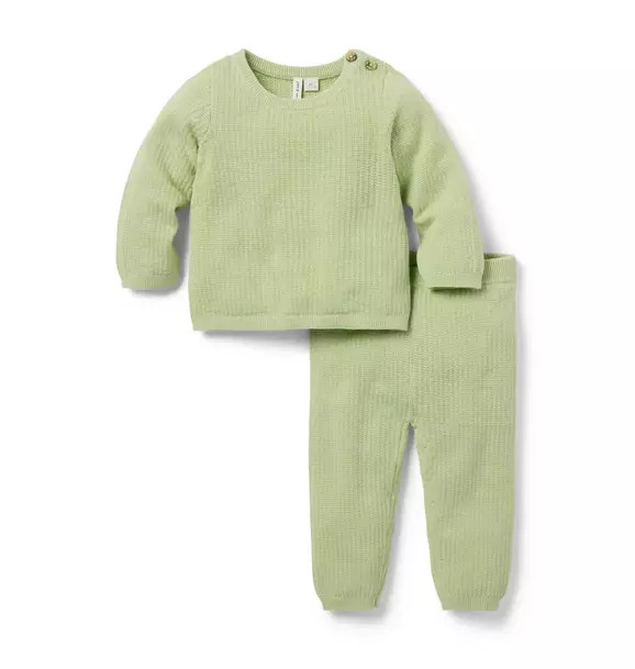 Baby Textured Knit Sweater Set | Janie and Jack