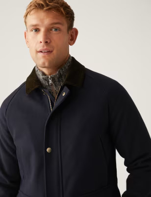 Wool Blend Overcoat | Marks & Spencer (UK)