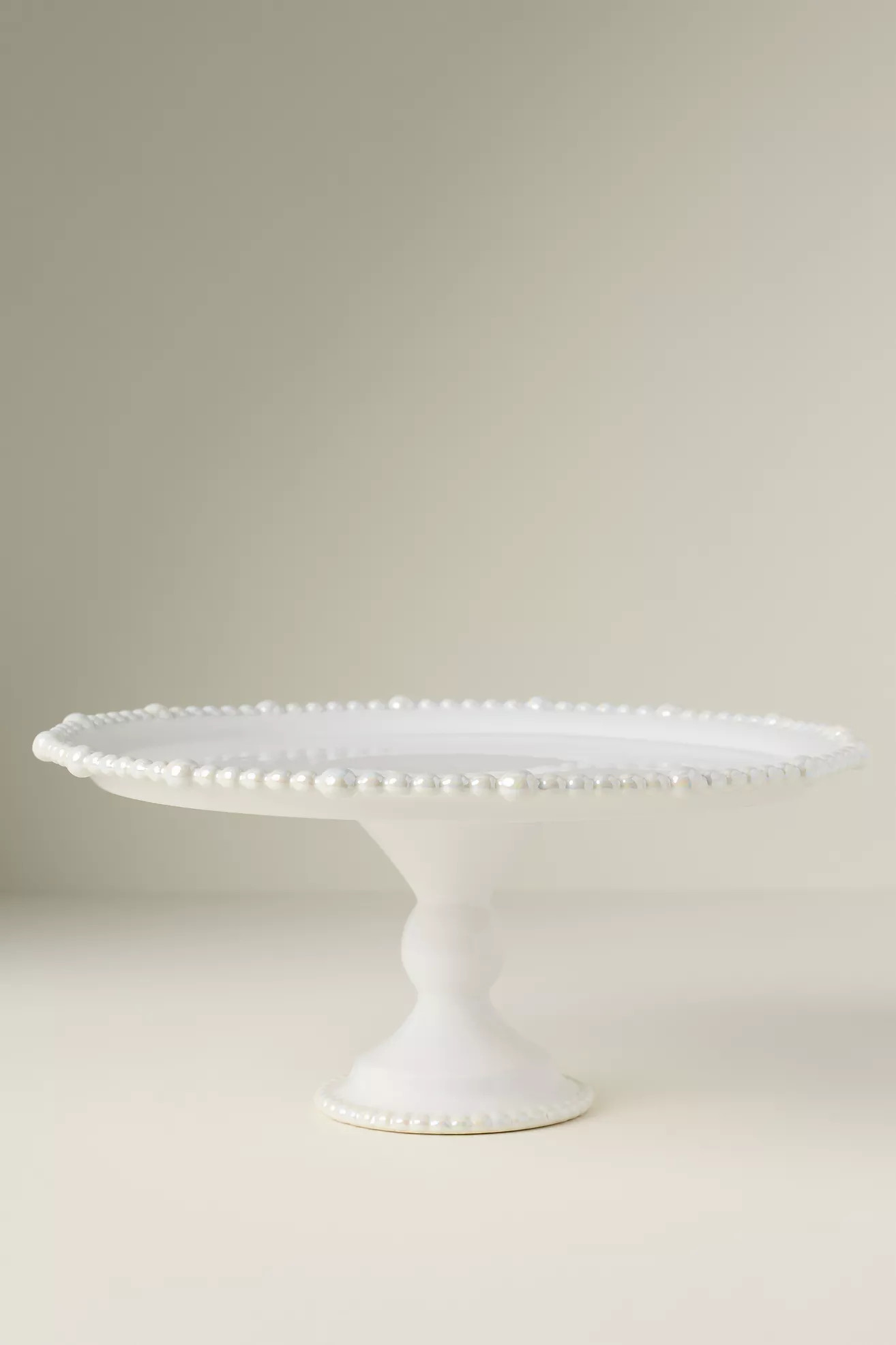 Perla Stoneware Cake Stand | Anthropologie (US)