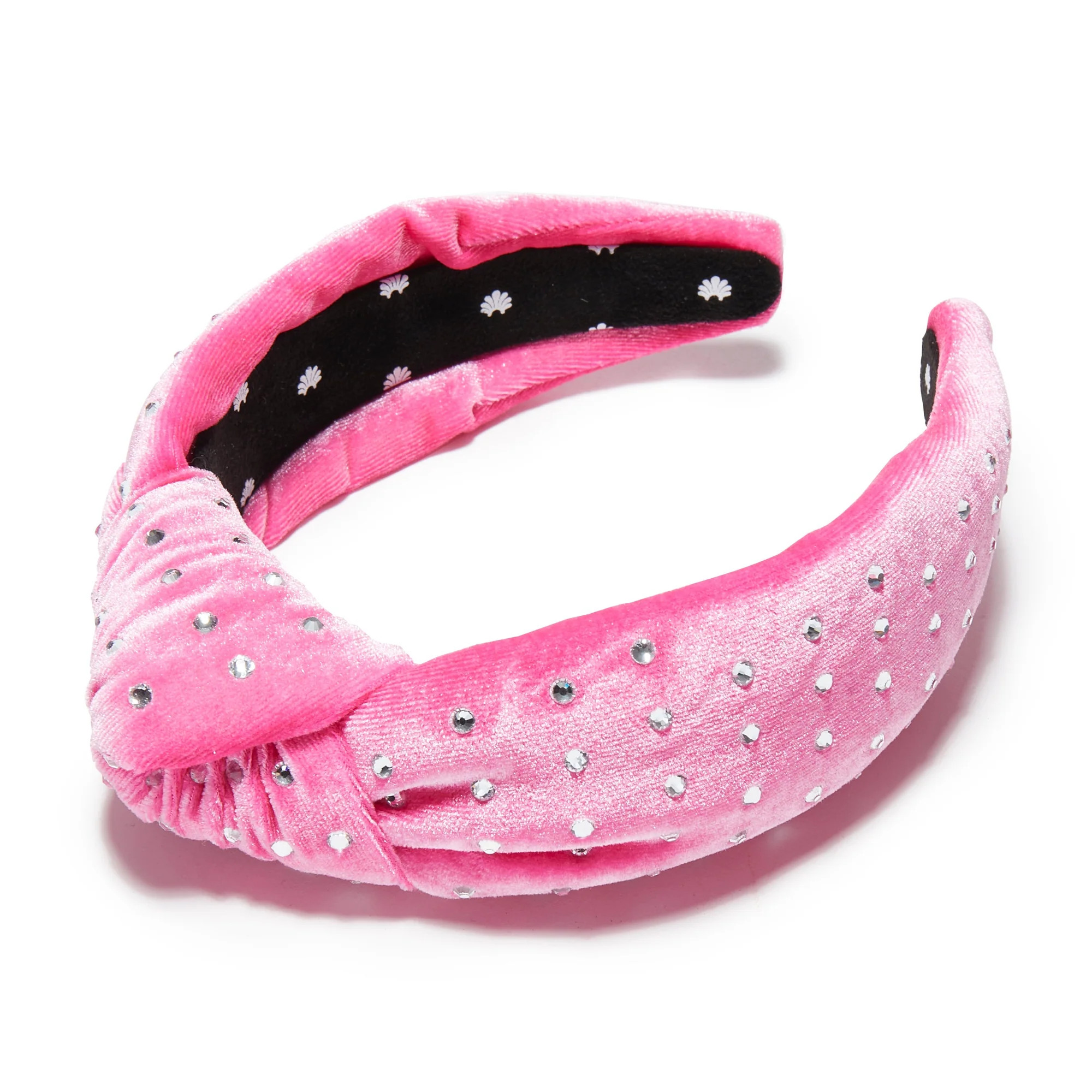 PINK CRYSTAL DOTTED KNOTTED HEADBAND | LELE SADOUGHI