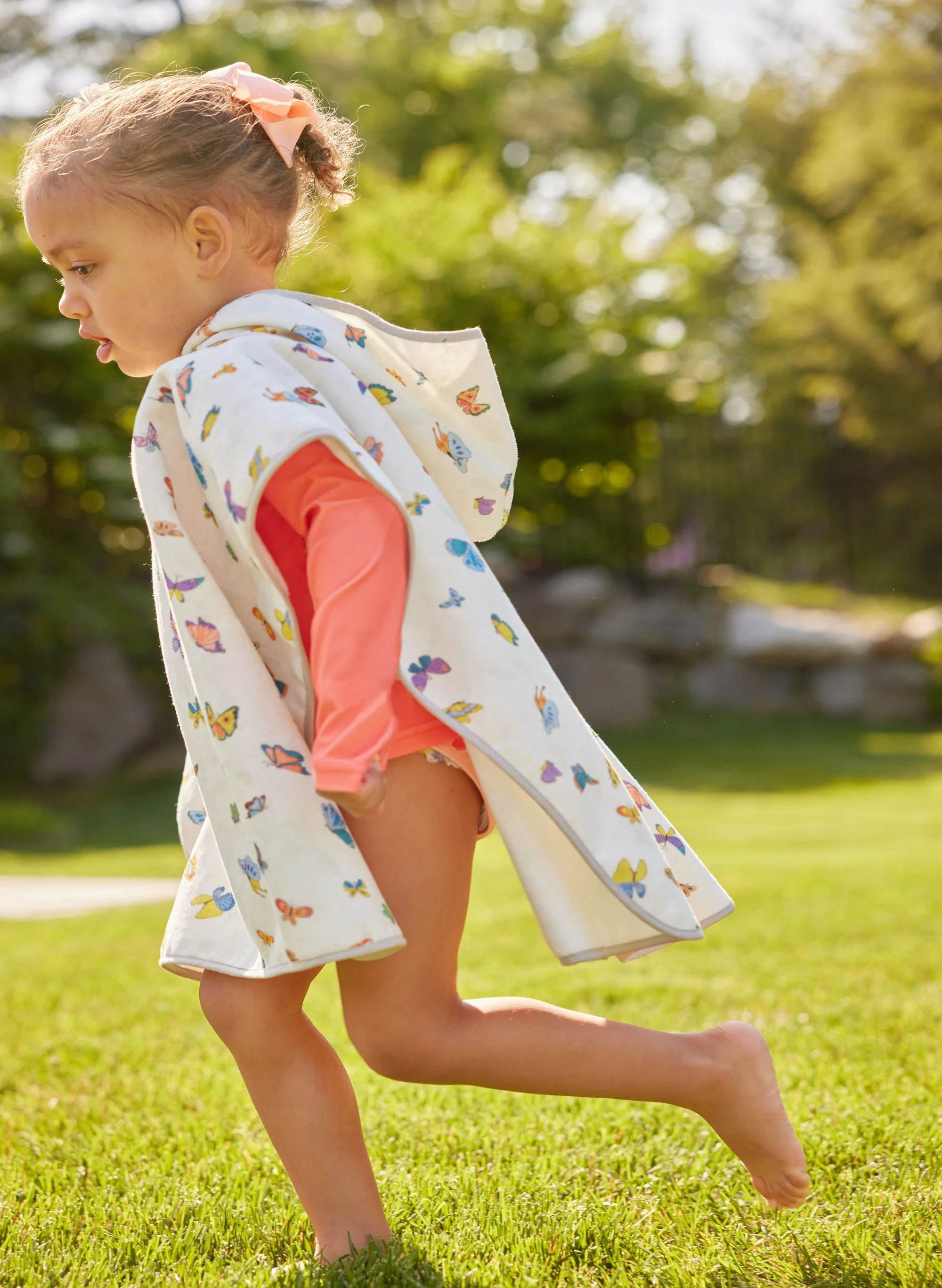 Madame Butterfly Swim Poncho for Children | Timo and Violet