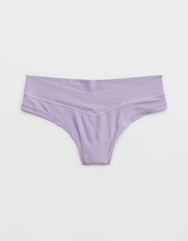 SMOOTHEZ Everyday Crossover Thong Underwear | Aerie