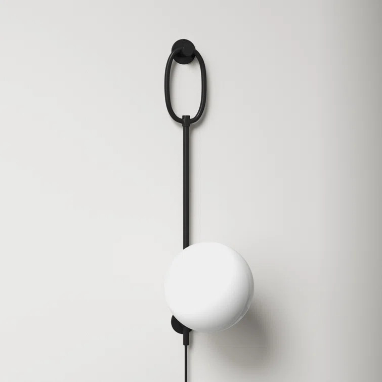 Alexis Plug-in Armed Sconce | Wayfair North America