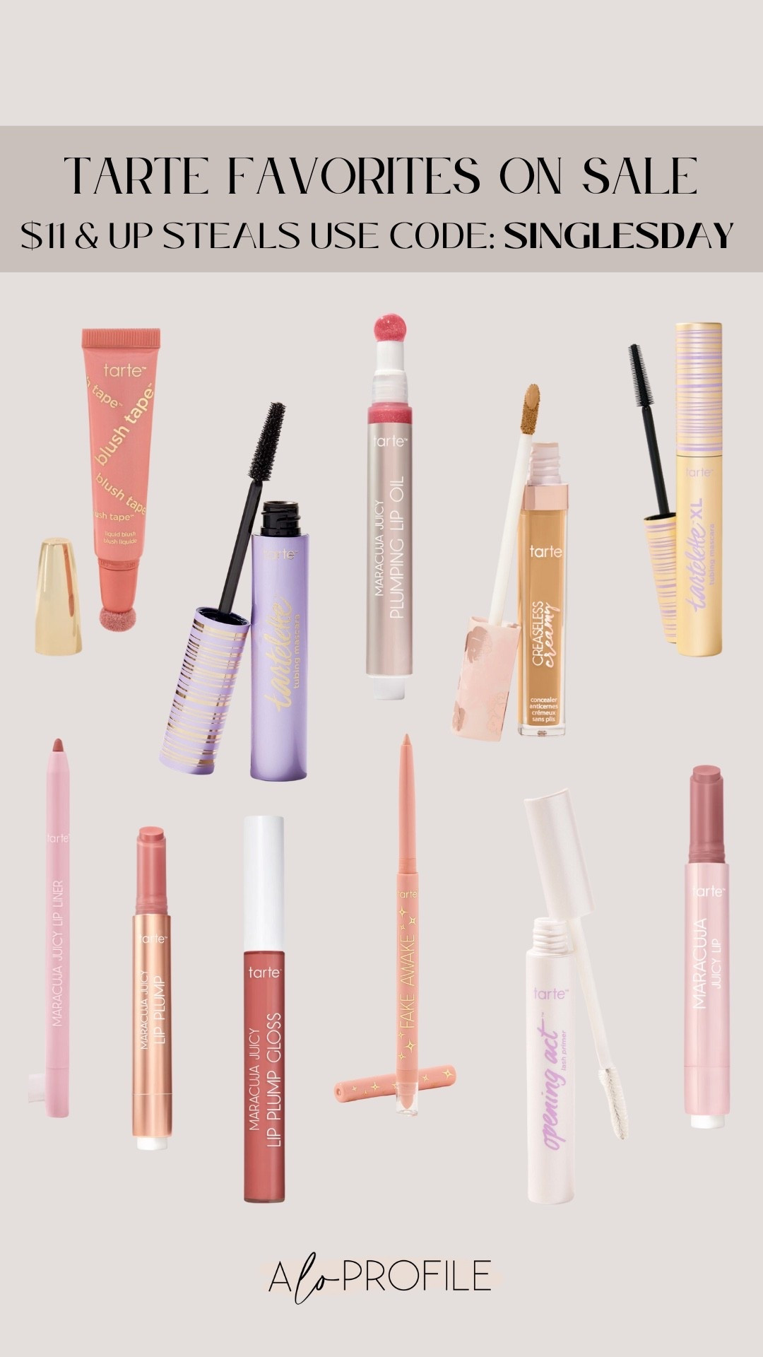 TARTE SALE! Use code: SINGLESDAY ✨

#LTKBeauty #LTKSaleAlert
