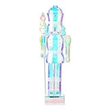 Light-Up Prismatic Nutcracker Indoor/Outdoor Christmas Decoration, Iridescent, 6', by Holiday Tim... | Walmart (US)