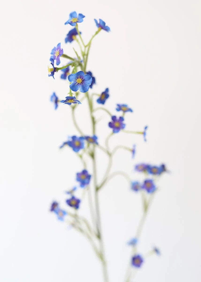 Blue Forget Me Not Wildflowers | Fake Spring Flowers | Afloral.com | Afloral