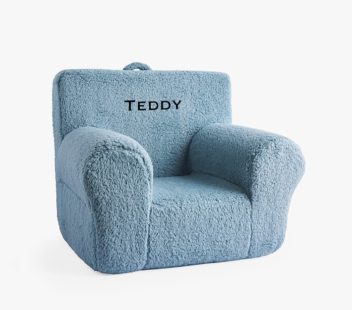Anywhere Chair®, Light Blue Cozy Sherpa | Pottery Barn Kids