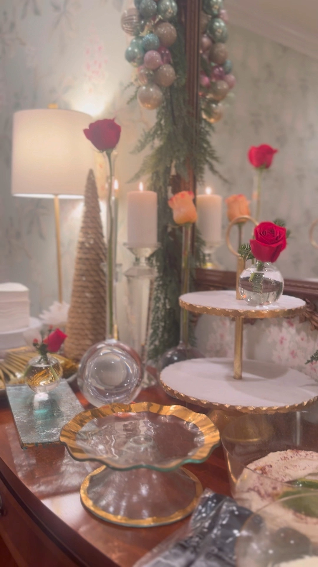 on my buffet ❤️ we did desserts here but i forgot to snap a pic 

#LTKHoliday #LTKParties #LTKSeasonal