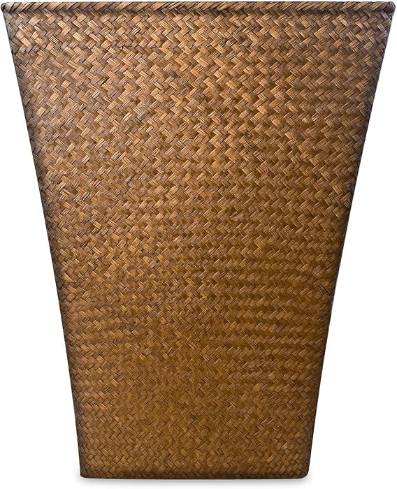 Taper Seagrass Planter - 20-Inch Tall Large Tree Planter - Handwoven Natural Square Basket for In... | Amazon (US)