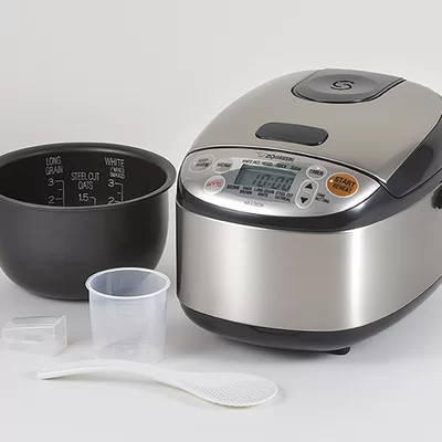 Zojirushi Stainless Steel 3 Cup Micom Rice Cooker & Warmer | Wayfair North America