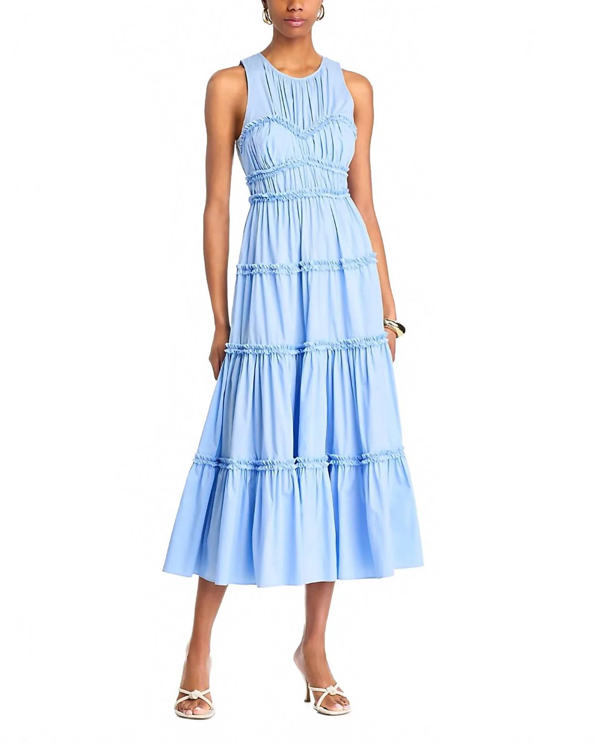 Women's Sirrina Dress In Baby Blue | Shop Simon