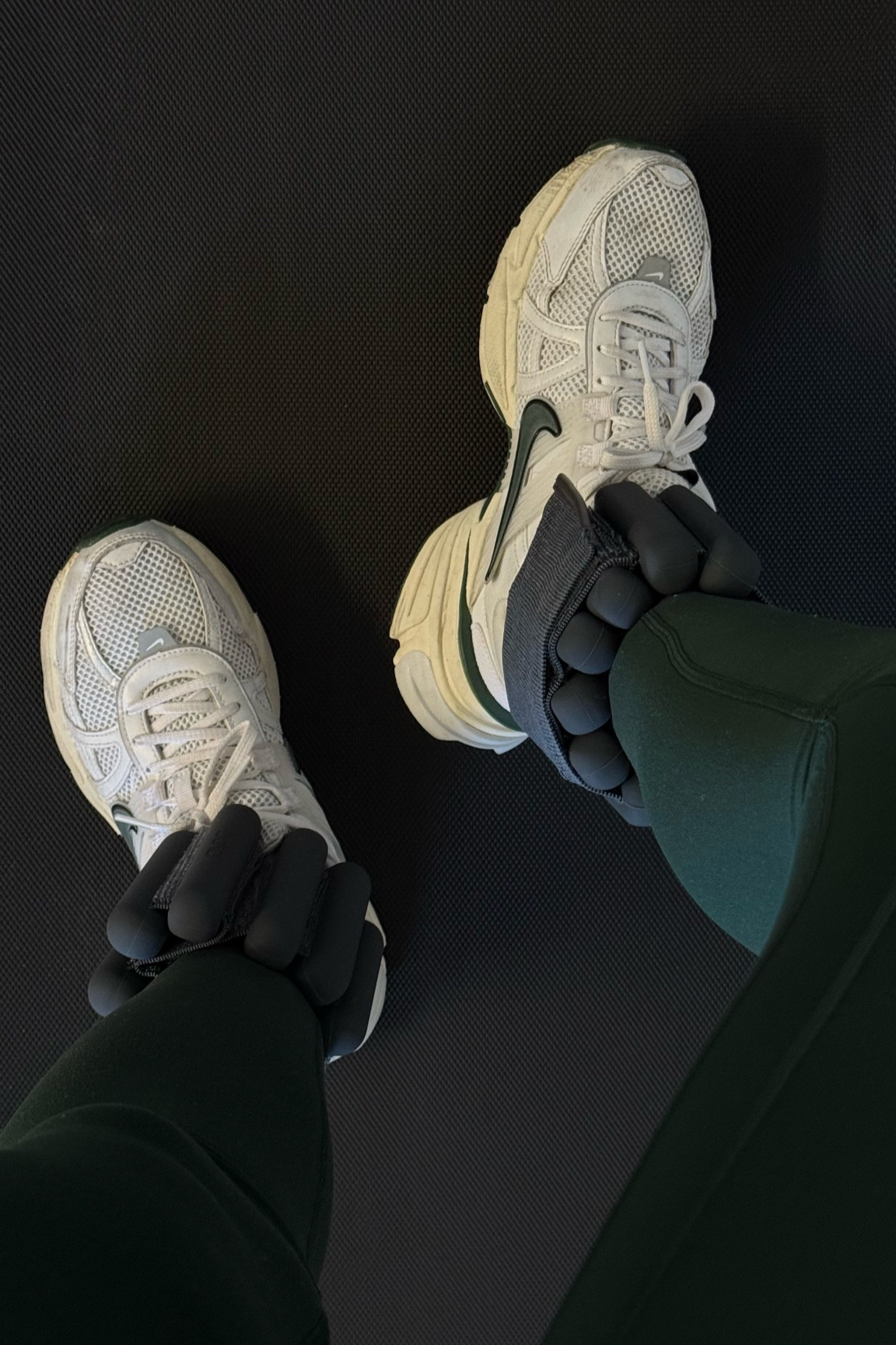 Ankle weights + incline walk = a very humbling experience I am thankful that only I was in my garage gym to witness 👀 

#LTKGiftGuide #LTKFitness #LTKShoeCrush