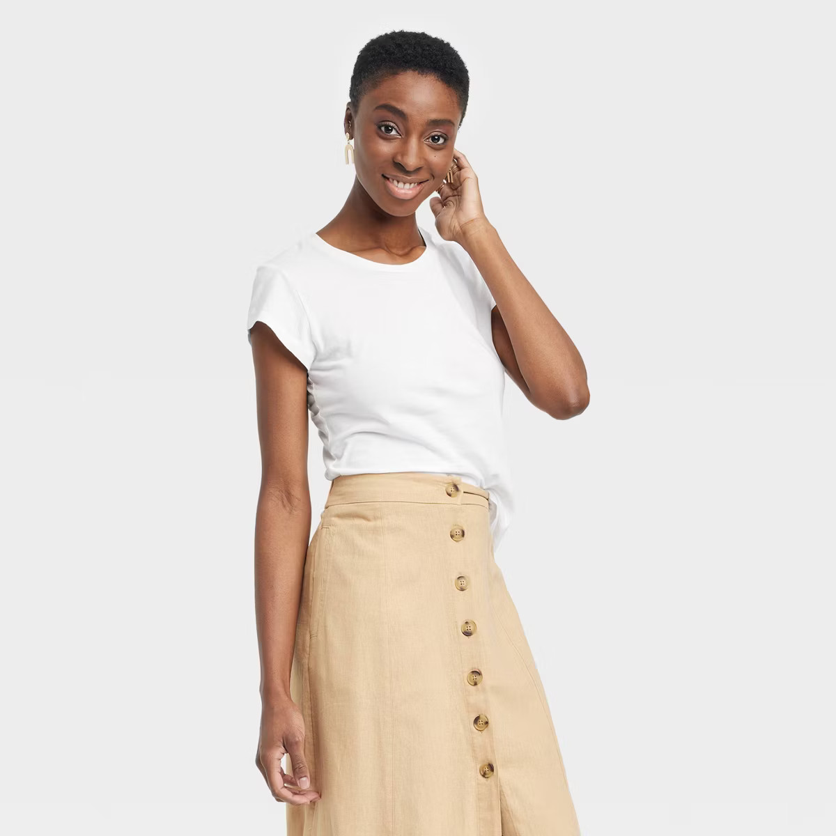 Women's Fitted Short Sleeve T-Shirt - Universal Thread™ | Target