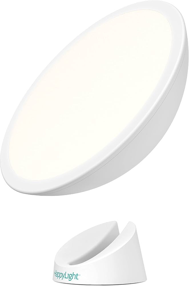 Verilux HappyLight Halo - Cordless LED Light Therapy Lamp with a 360° Magnetic Base & Rechargeab... | Amazon (US)