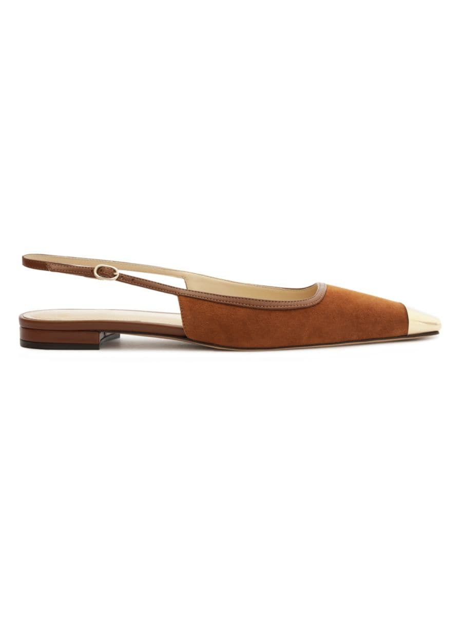 Olivia Suede Ballet Flats | Saks Fifth Avenue