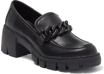 Madden Girl Hoxtonn Chain Trim Lug Sole Platform Loafer | Nordstromrack | Nordstrom Rack