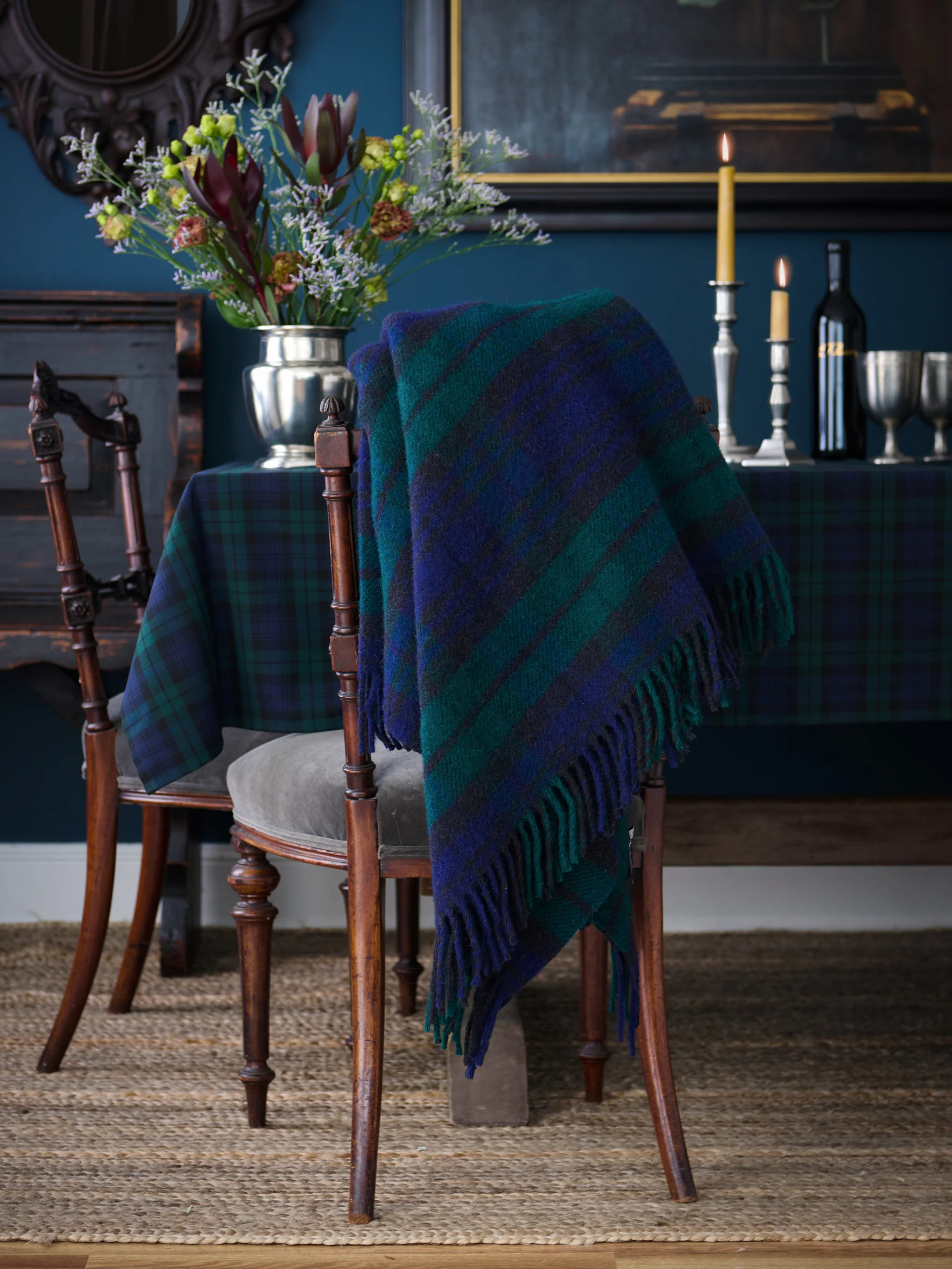 Black Watch Tartan Throw | Weston Table