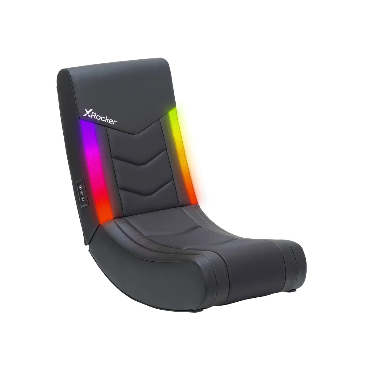 X Rocker Solo Floor Rocker Gaming Chair with RGB Lighting, Black | Walmart (US)