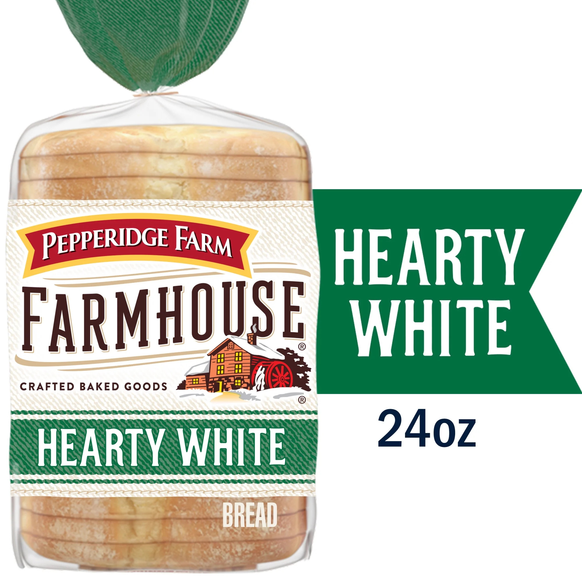 Pepperidge Farm Farmhouse Hearty White Bread, 24 oz Loaf | Walmart (US)