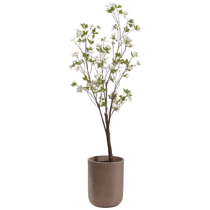 Faux Potted Blossom Tree w/ Planter | West Elm (US)