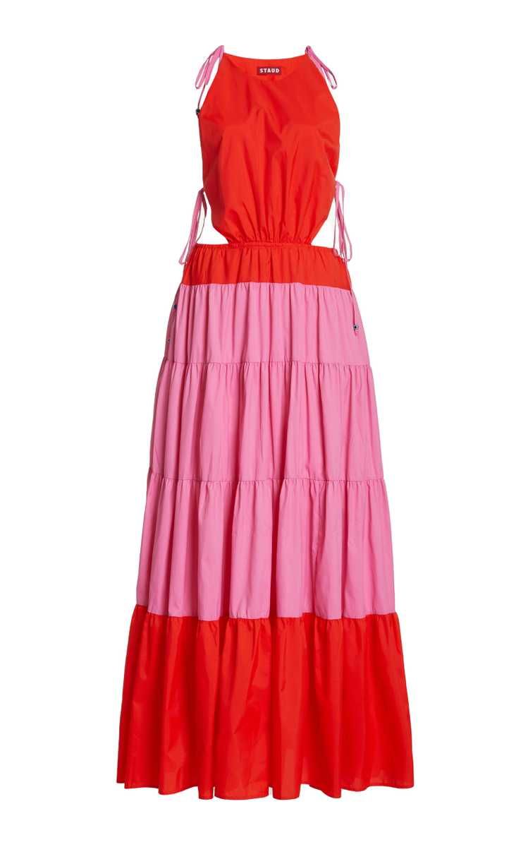Minerva Two-Tone Shell Maxi Dress | Moda Operandi (Global)