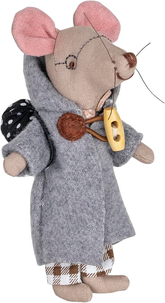 LEVLOVS Mouse in a Matchbox Toy Baby Registry Gift Travel Mouse Twin Bell Alarm Clock is not Incl... | Amazon (US)