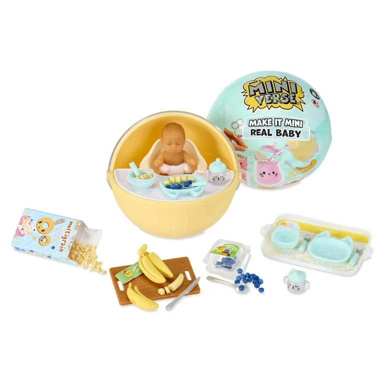 Make It Mini Real Baby Make It Mini Baby Food Collectibles - Mystery Blind Packaging, DIY, Realis... | Walmart (US)