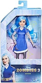 Disney Zombies 3 Addison Fashion Doll -- 12-Inch Doll with Long Blue Hair, Dress, Shoes, and Acce... | Amazon (US)