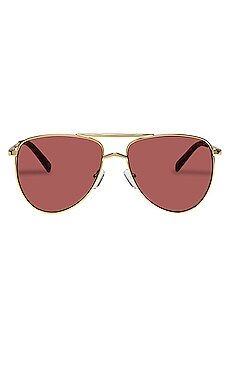 Le Specs High Fangle Aviator in Bright Gold from Revolve.com | Revolve Clothing (Global)