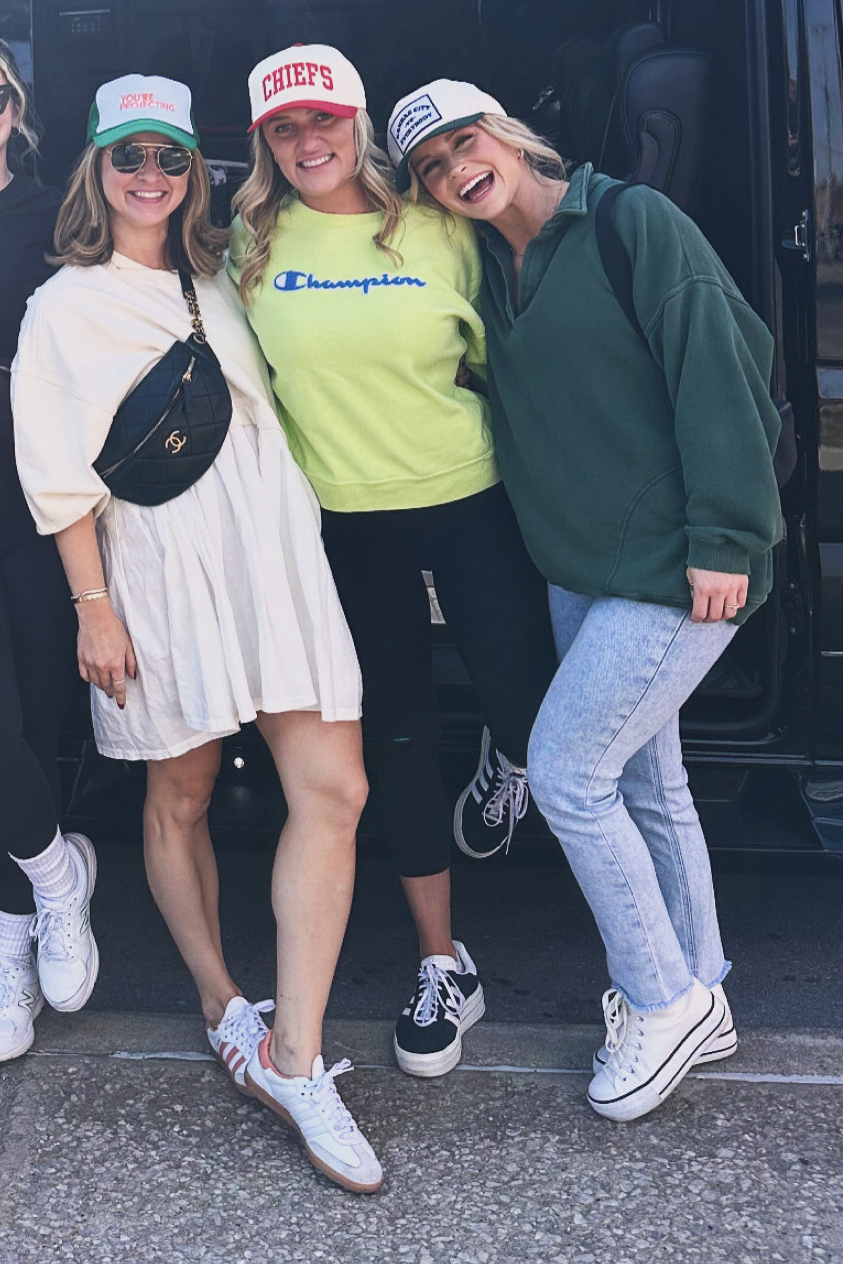 I love when I can find a comfy outfit for a day out with the girls. This #freepeople sweatshirt dress was so comfy but a little see-through on the bottom but I just wore nude biker shorts underneath! It comes in so many fun colors!

#LTKstyletip #LTKfindsunder100