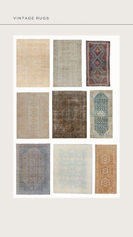 Vintage Rugs 

#LTKhome