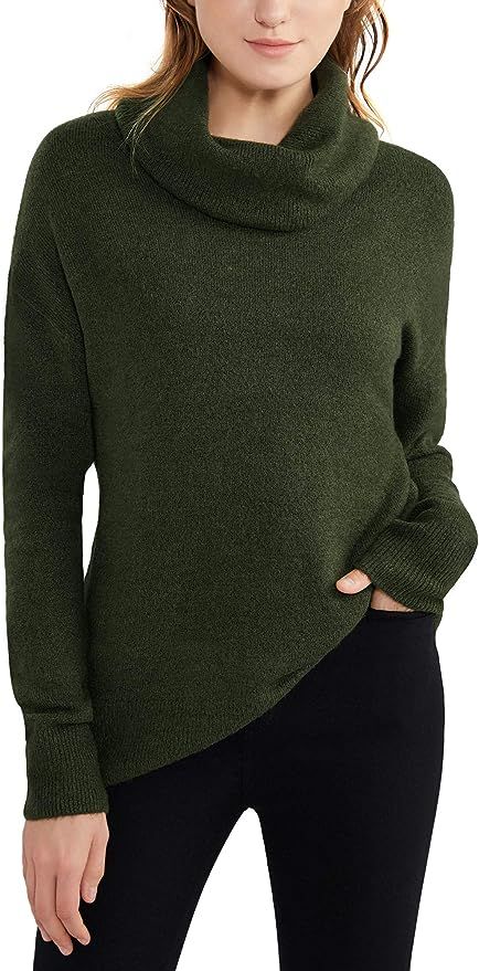 Women's Turtleneck Sweater Pullover Lightweight Long Sleeve Sweaters Tops for Women Fall Winter S... | Amazon (US)