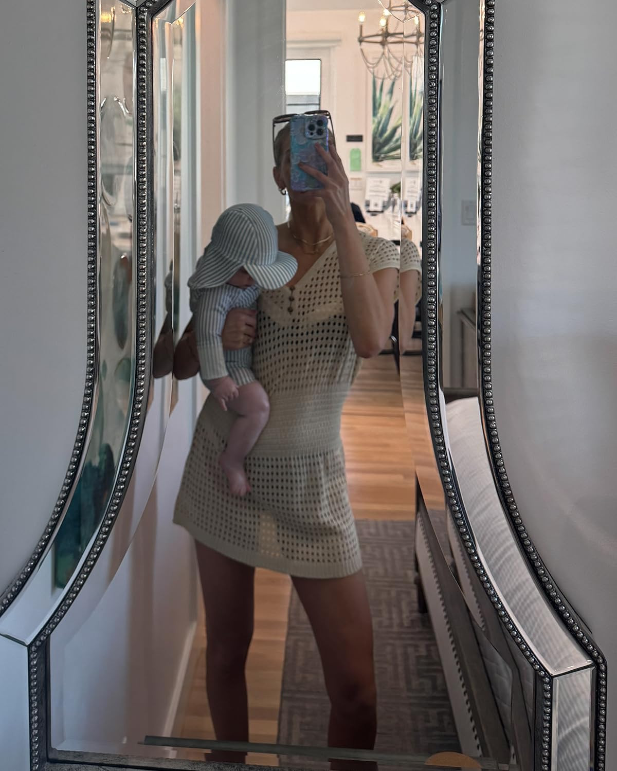 Beach coverup mom and baby Wearing size medium #amazonfashion #founditonamazon | Amazon (US)