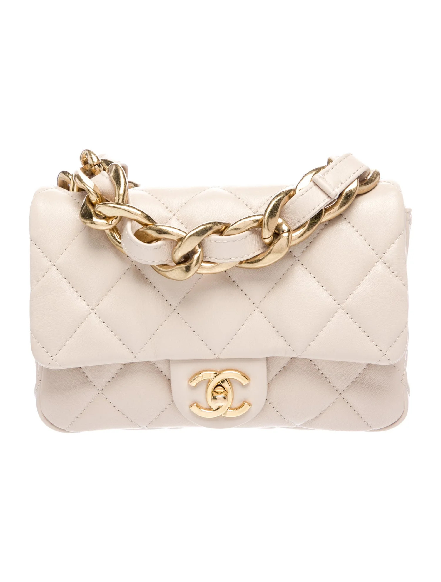 Chanel Small Funky Town Flap Bag - Neutrals Shoulder Bags, Handbags - CHA1362831 | The RealReal | The RealReal