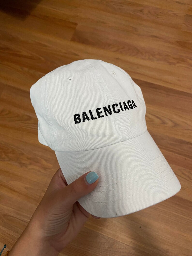 Embroidered Balenciaga Inspired Dad Hat | Etsy (US)