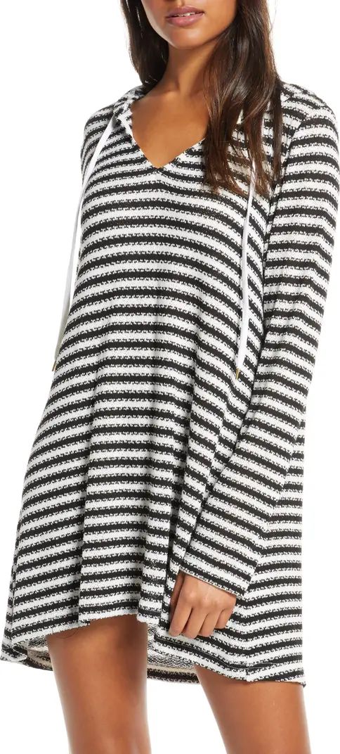 La Blanca Slouchy Hooded Sweater Cover-Up Tunic | Nordstrom | Nordstrom
