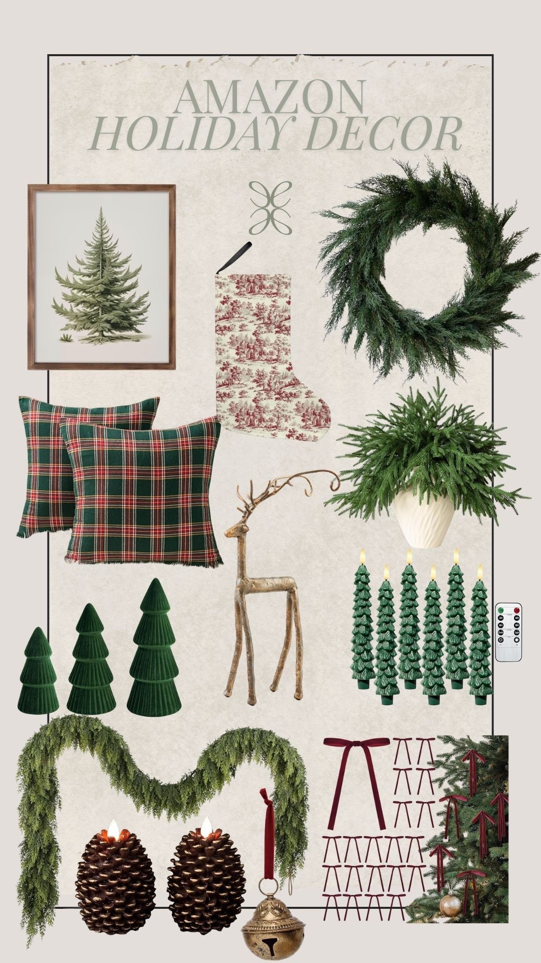 Amazon holiday decor 

#LTKSeasonal #LTKHoliday #LTKHome