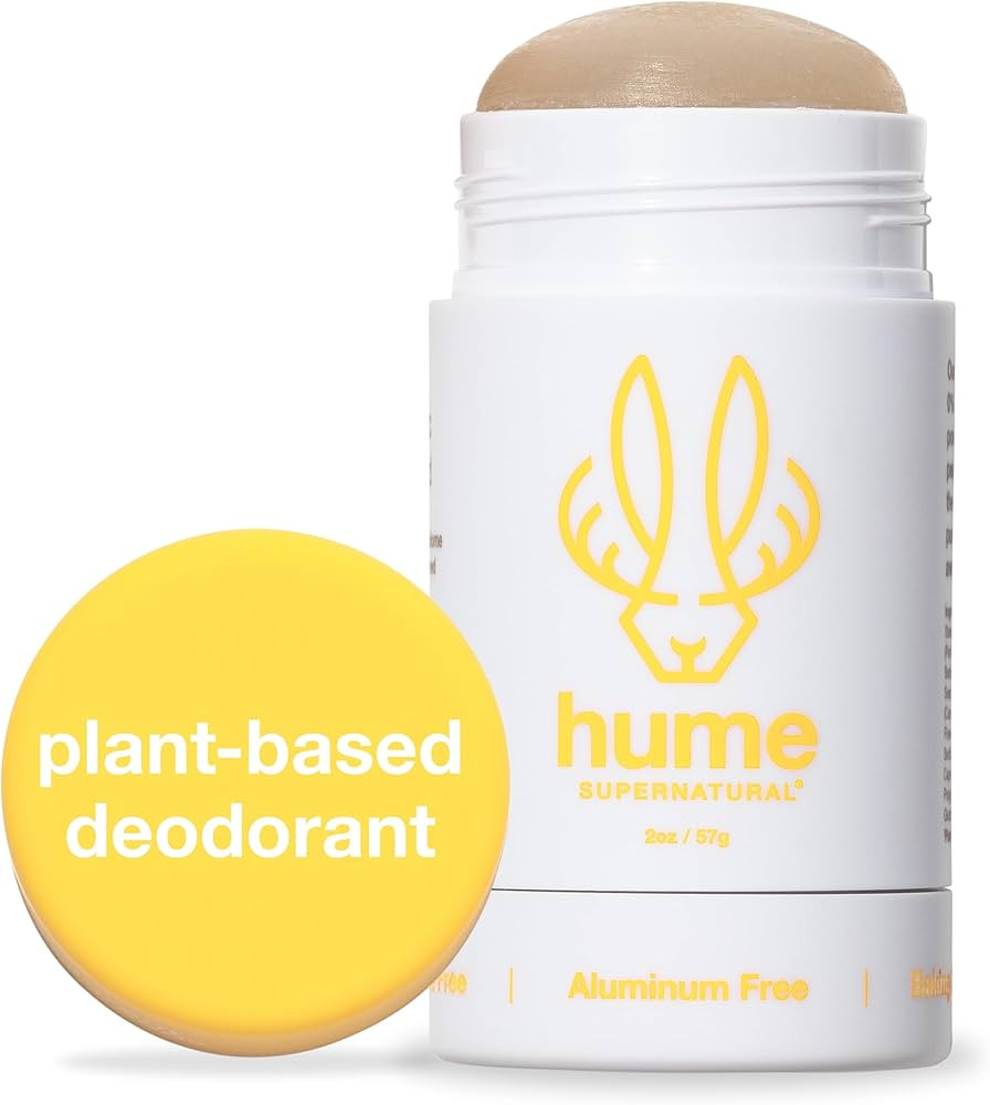 Hume Supernatural Aluminum Free Deodorant for Women & Men - Safe for Sensitive Skin - Probiotic, ... | Amazon (US)